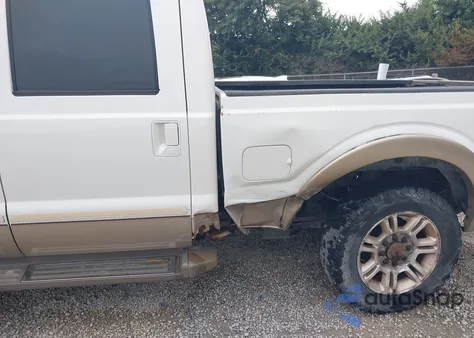 2012 Ford F-250 Lariat from USA, damaged, VIN 1FT7W2BT2CEB76264